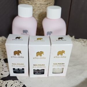 ELLA + MILA nail Polish Set With Remover